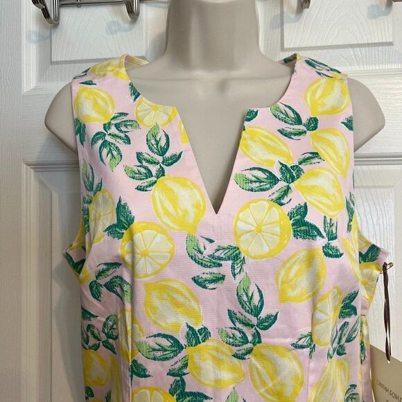 Cynthia Rowley Lemonade Sleeveless Dress Size 8 NWT - Picture 2 of 7
